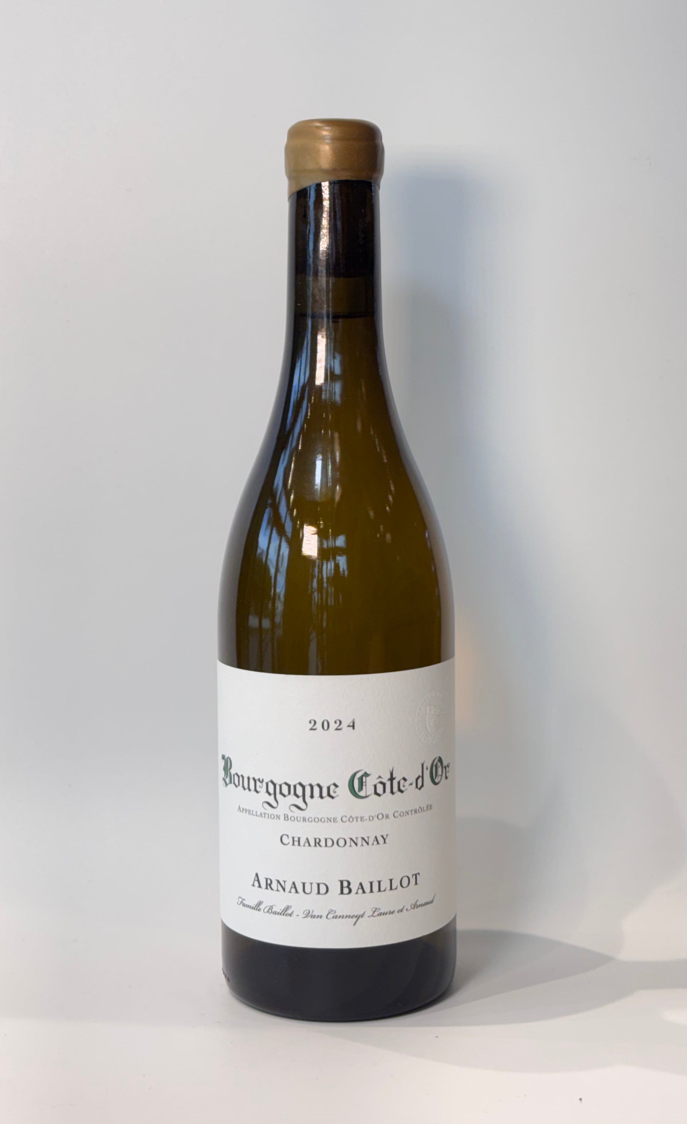 2024 Domaine Arnaud Baillot Bourgogne Cote D'Or Blanc