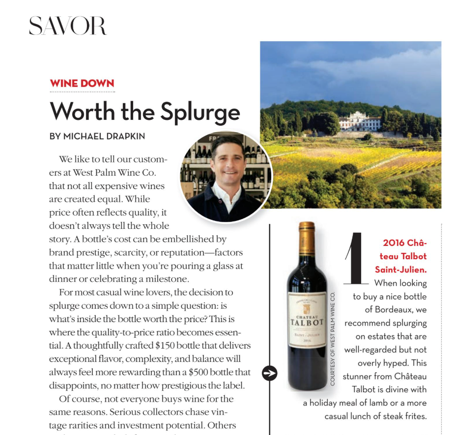 Michael Drapkin for Palm Beach Illustrated