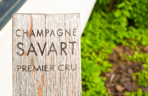 Champagne Savart Premier Cru Sign - West Palm Wine Co. Grower Profile