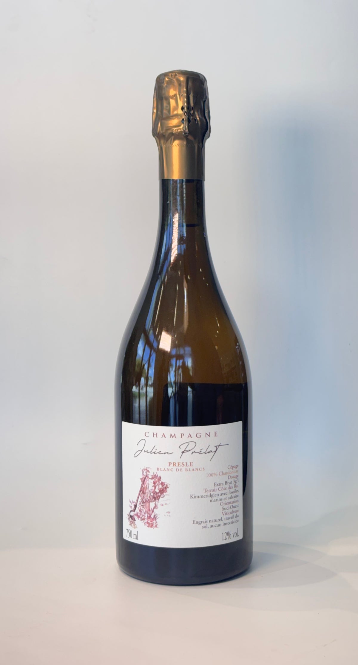 NV Julien Prelat Presle Blanc de Blancs ( 2023 Base)