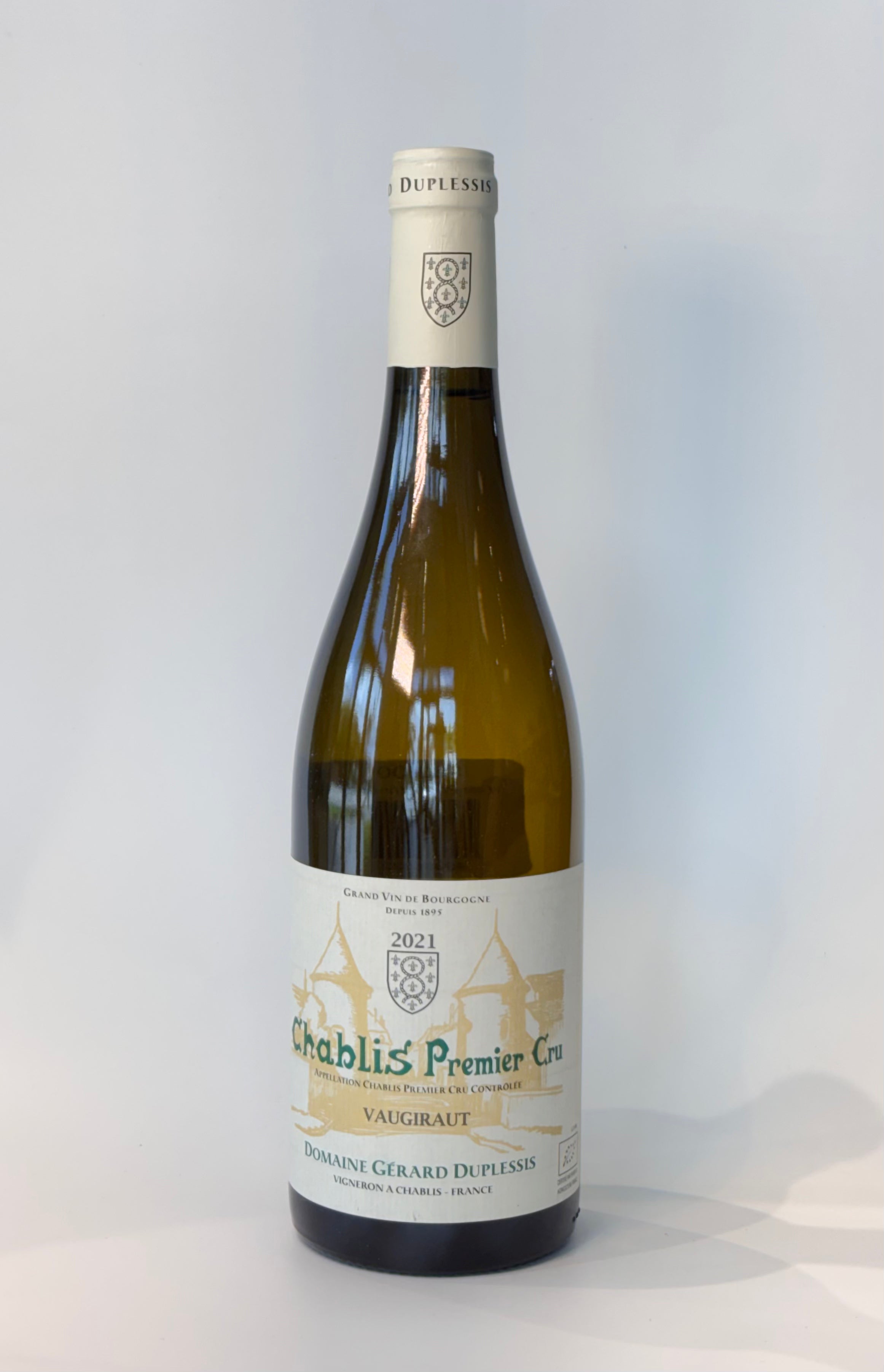 2021 Gerard Duplessis Chablis Vaugiraut